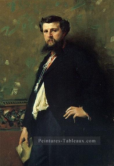 Portrait d’Édouard Pailleron John Singer Sargent Peintures à l'huile